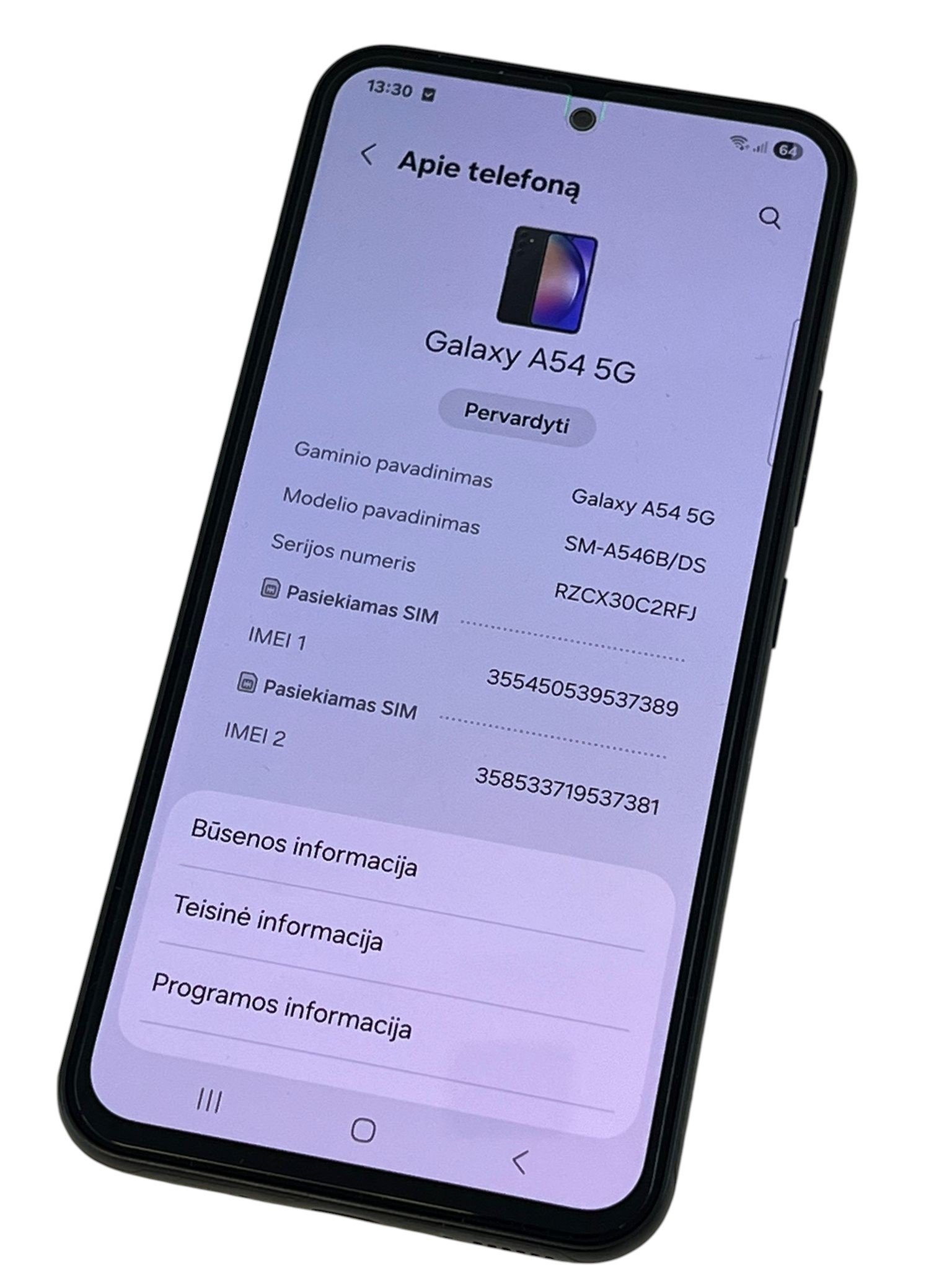 Samsung Galaxy A54 5G - Image 4