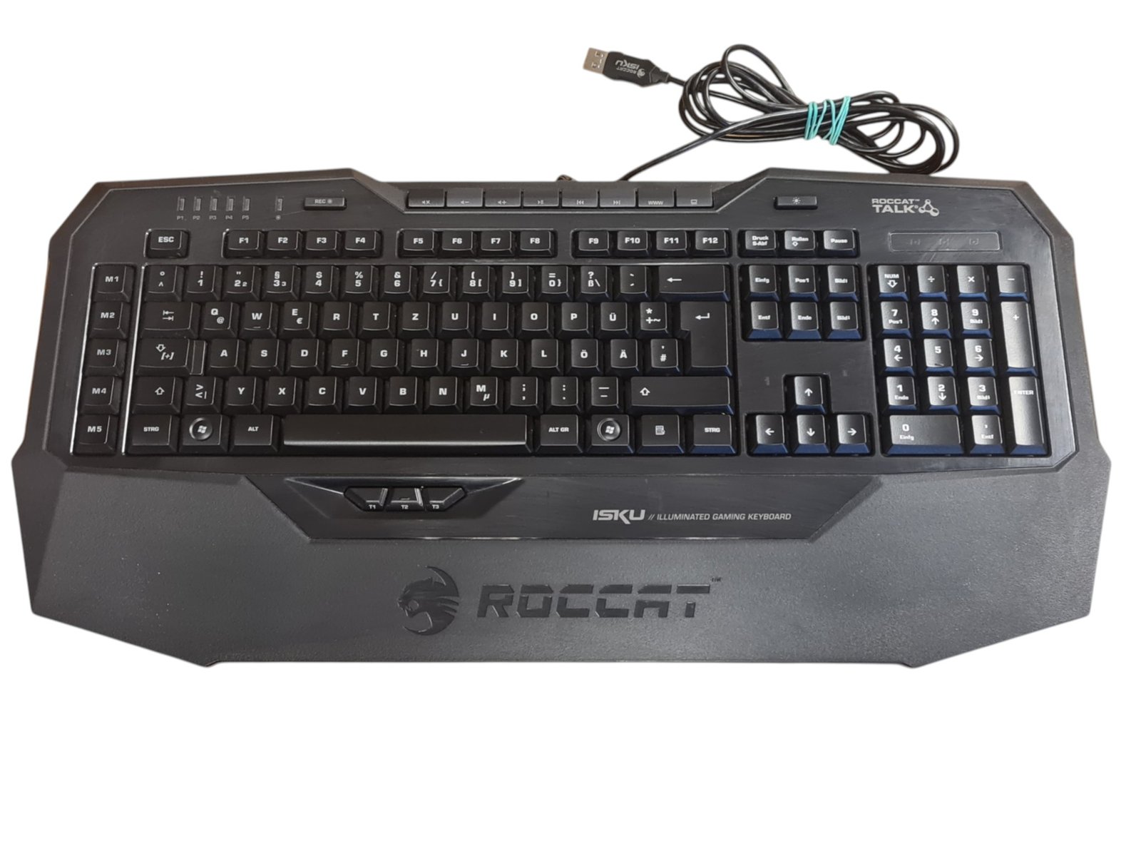 Roccat ISKU ROC-12-720 Illuminated Gaming Keyboard (DE) - Image 2