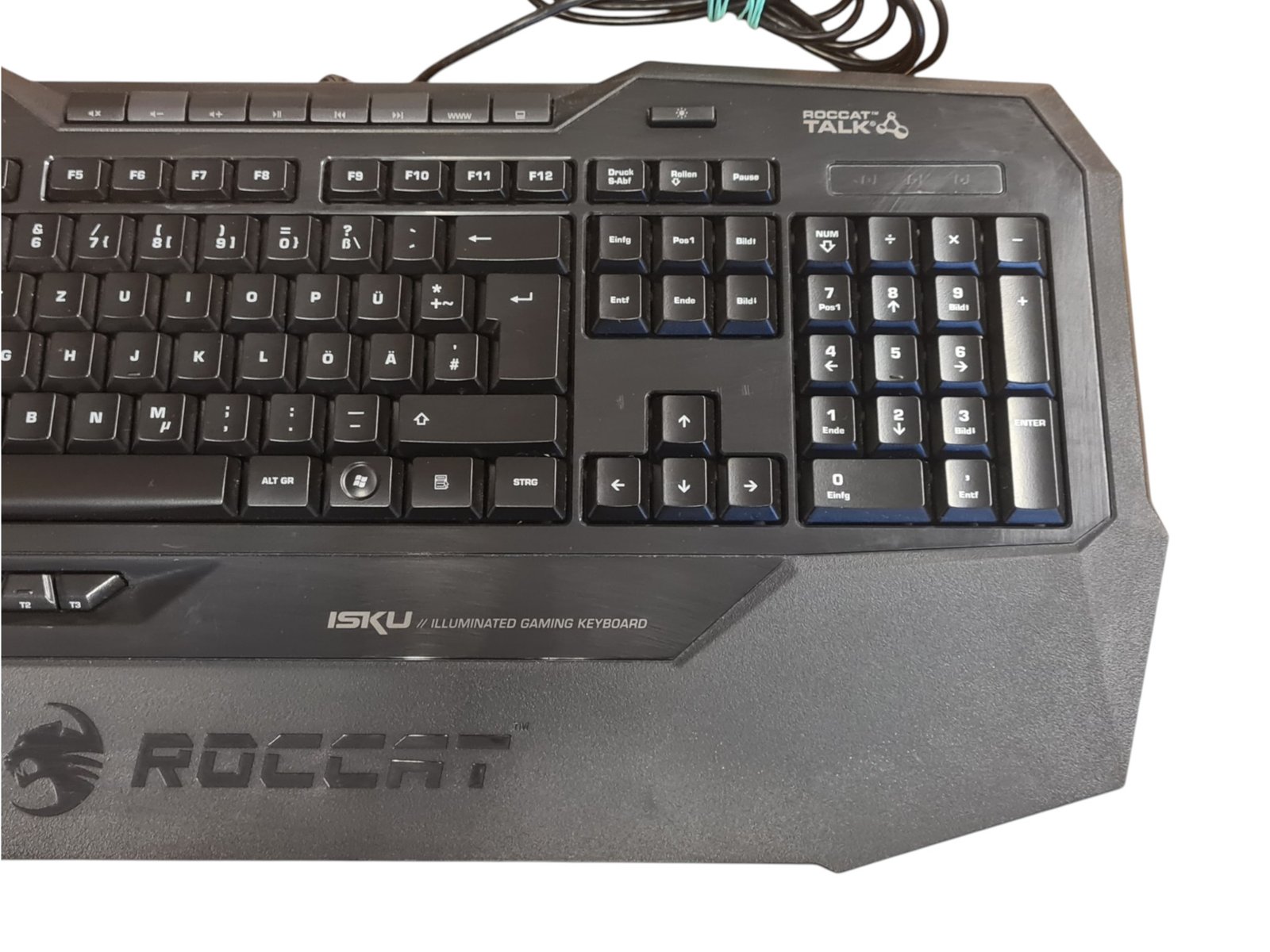Roccat ISKU ROC-12-720 Illuminated Gaming Keyboard (DE) - Image 4