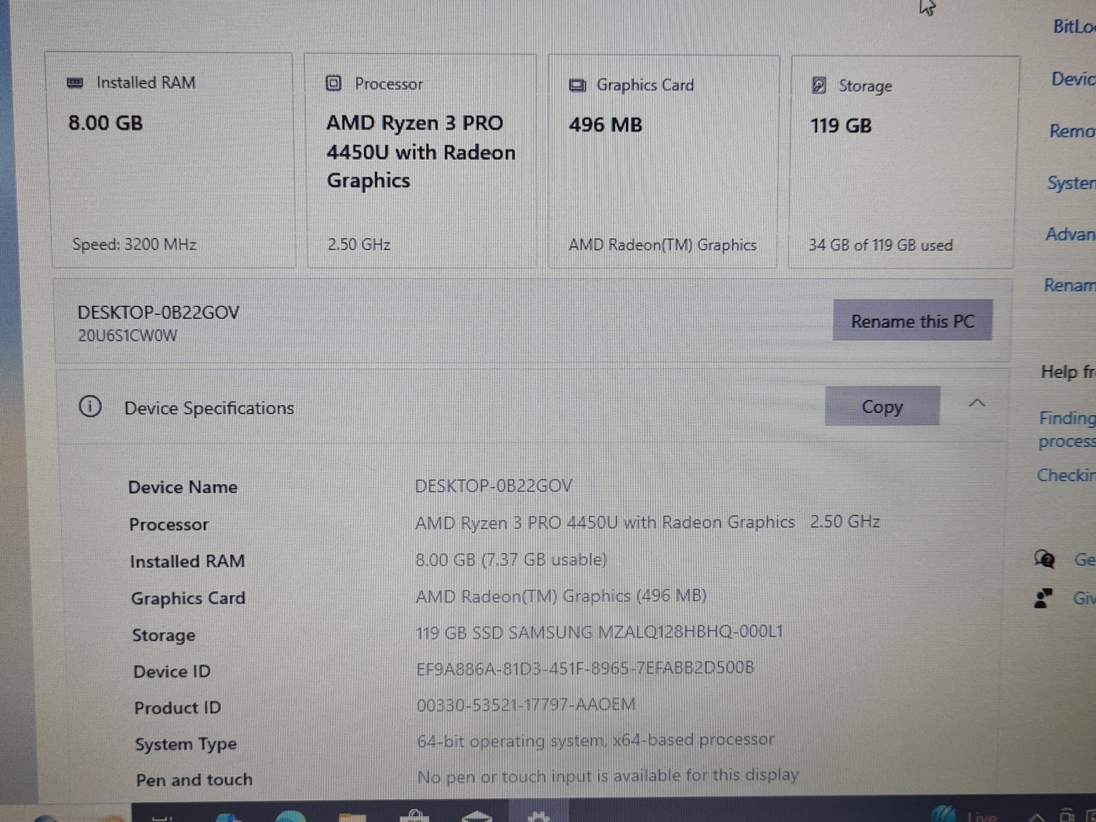 Lenovo ThinkPad L14 Gen 1 - Image 4