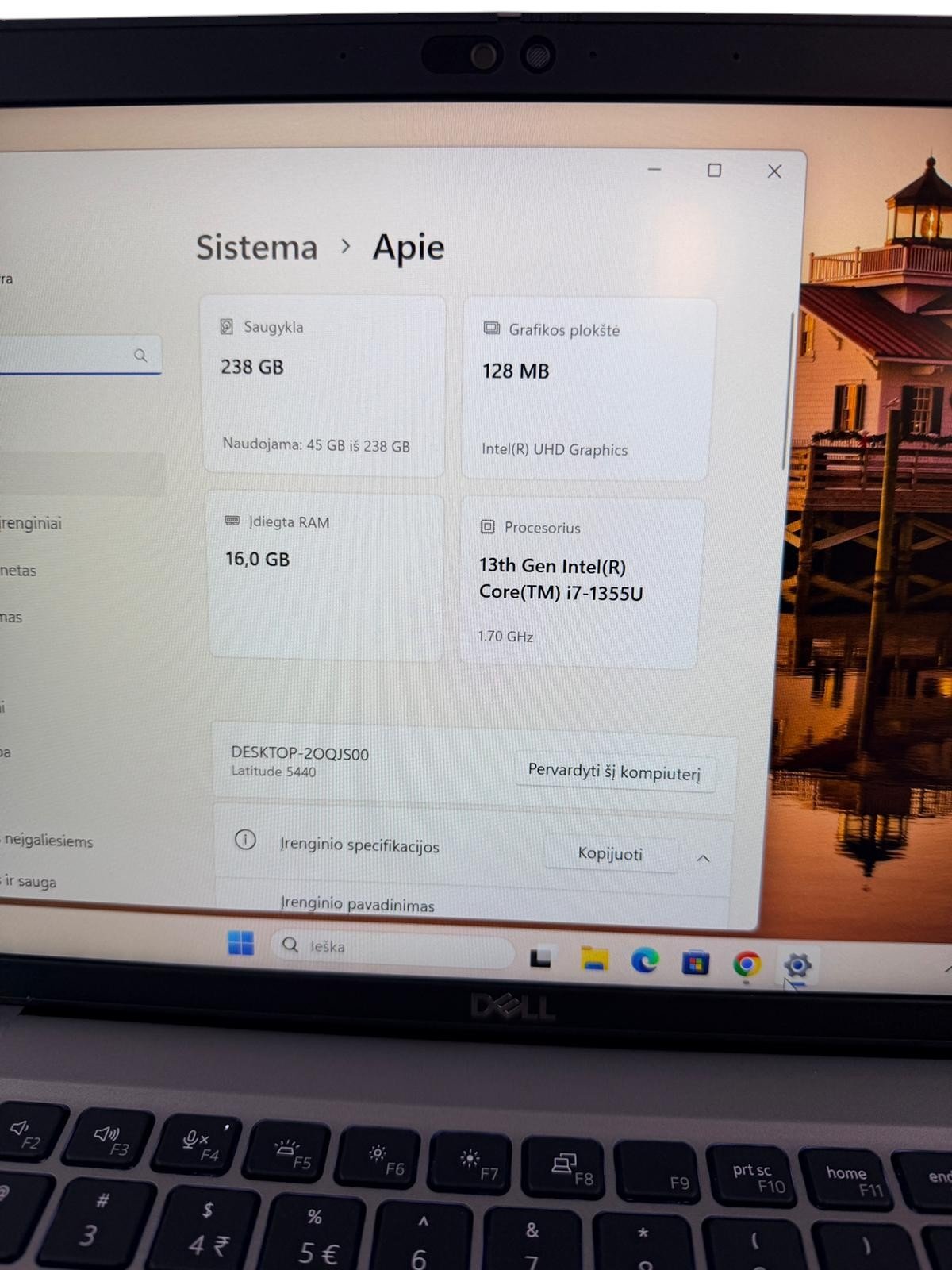 Dell Latitude 5440 - Intel i7-1355U / 16GB RAM / 256GB - Image 3