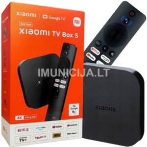 Xiaomi TV Box S (2nd Gen) išmanusis TV priedėlis