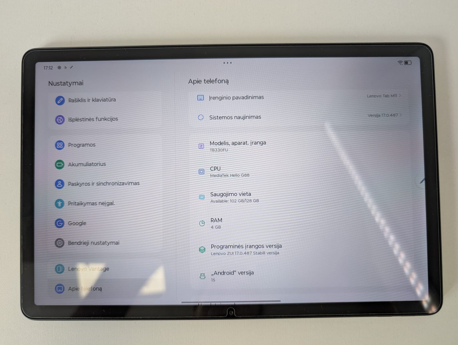 Lenovo Tab M11 - Image 3