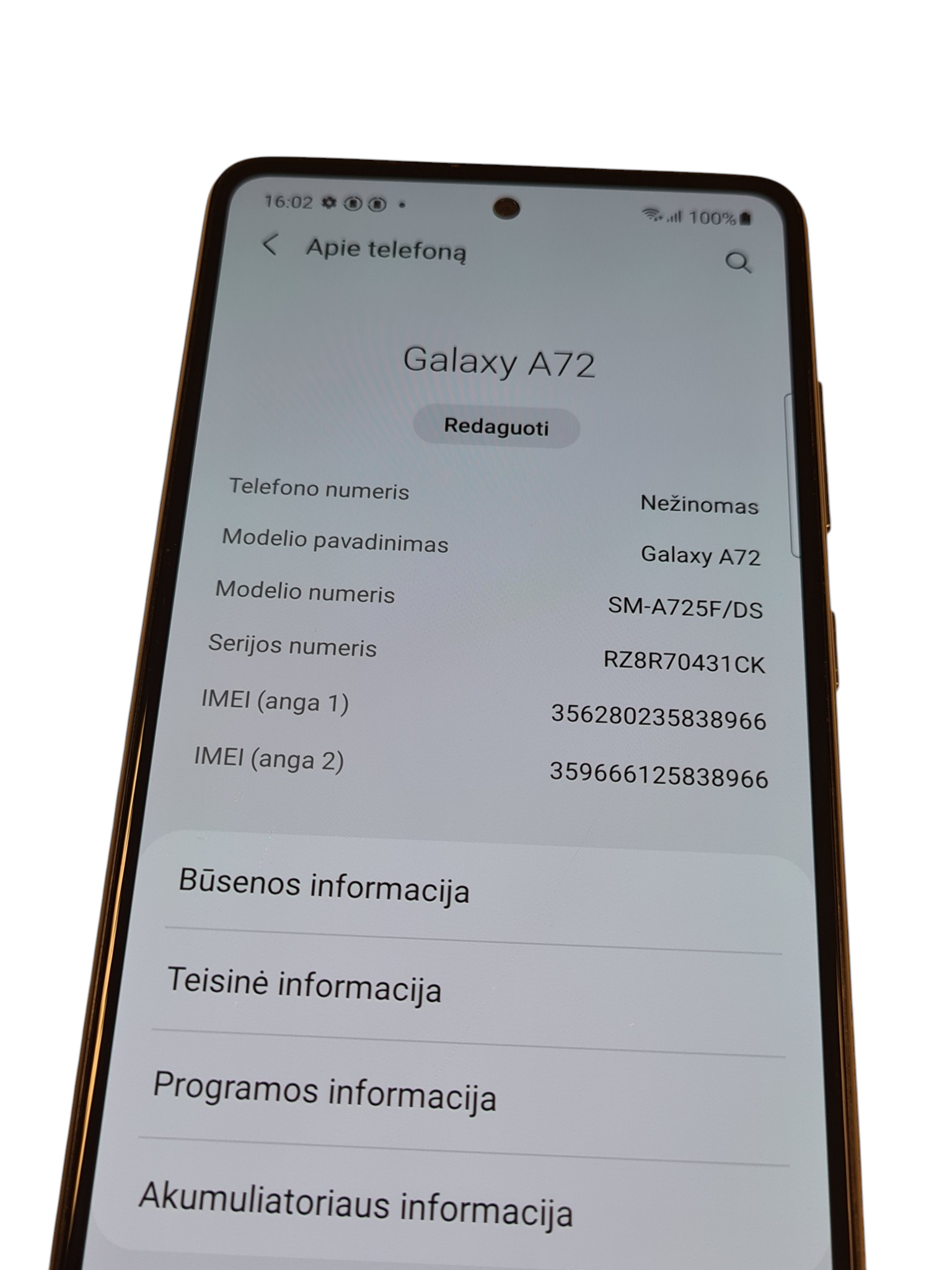 Samsung Galaxy A72 - Image 5