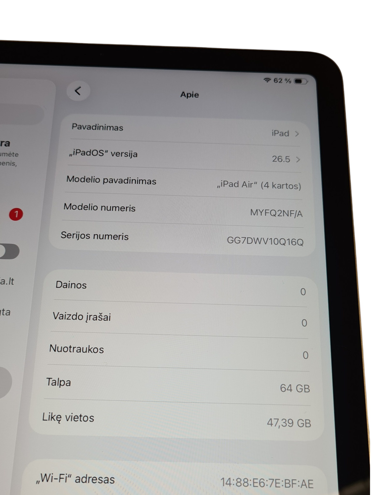 Apple iPad Air (4th generation) (2020) 64GB - Image 5