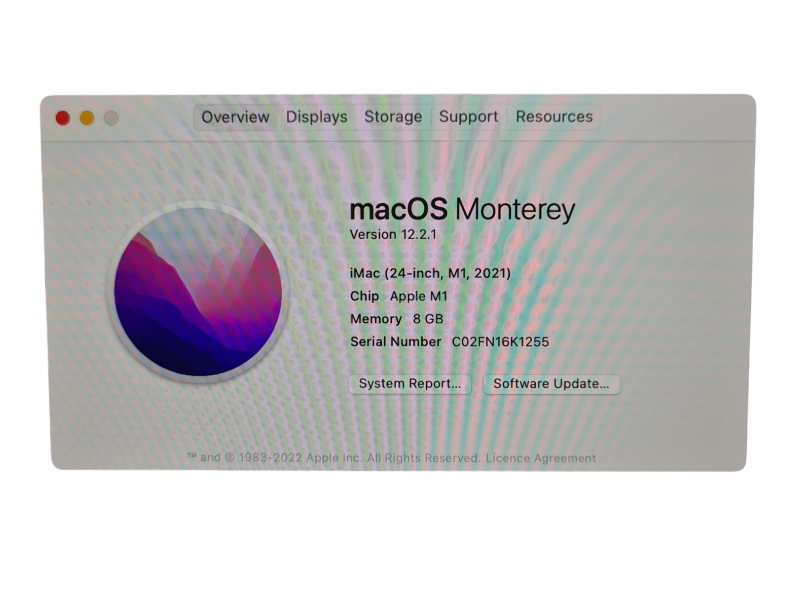 iMac 24-inch, M1 (2021) (A2439) - 8GB RAM / 256GB SSD - Image 7