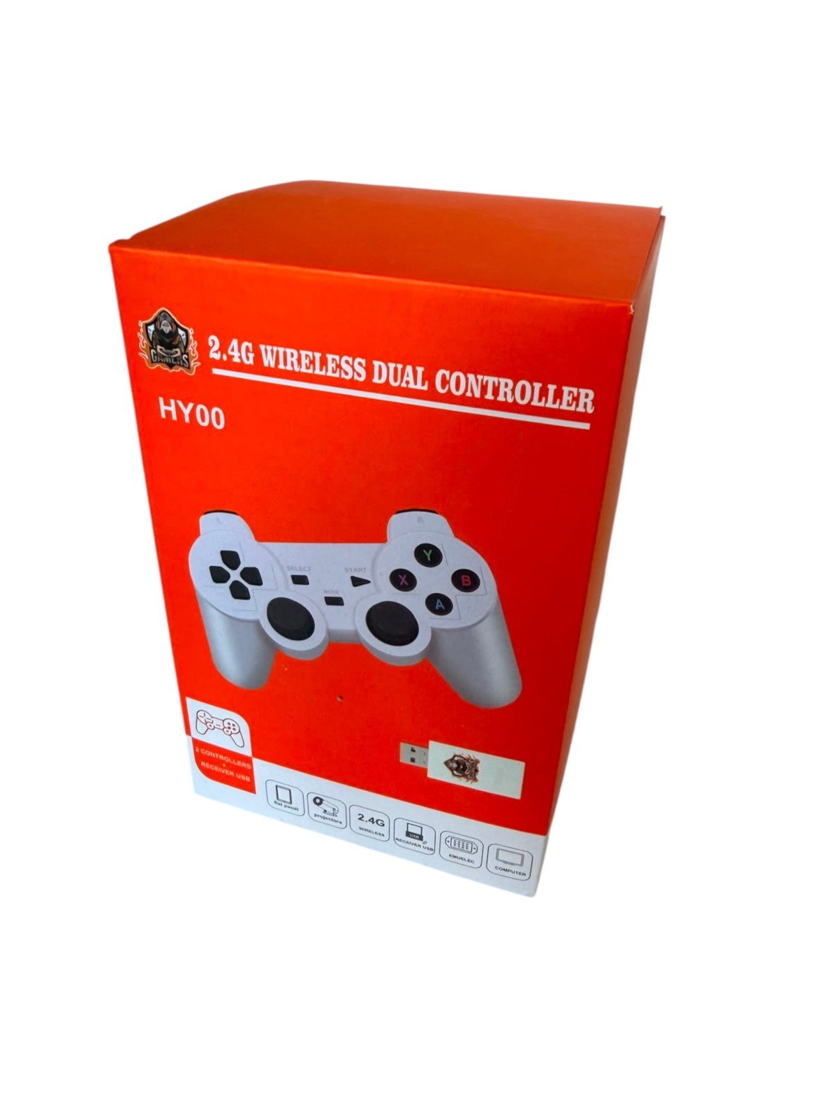 Retro žaidimų konsolė HY00 su 2 belaidžiais pulteliais - Image 2