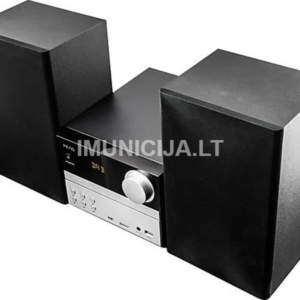 PEAQ Micro Hifi System PMS310BT-SL DAB+ muzikinis centras