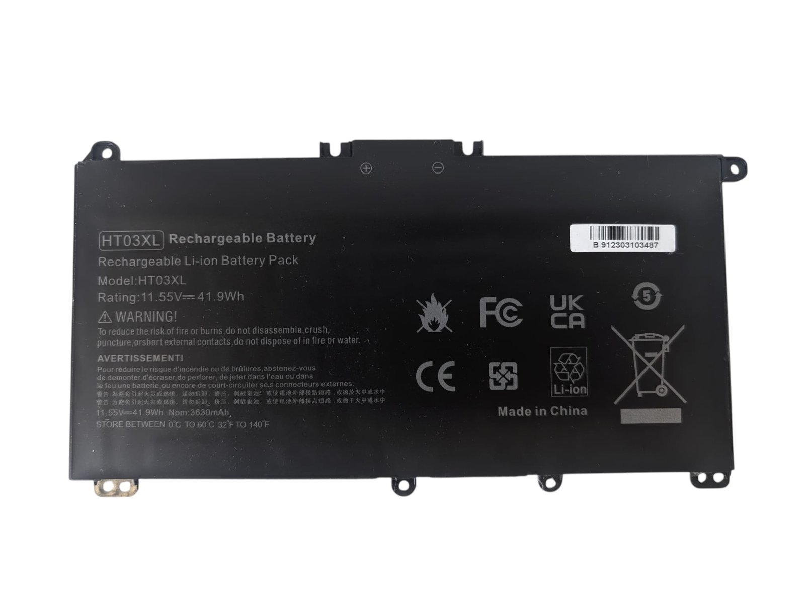 HP Pavilion HT03XL kompiuterio baterija (akumuliatorius) - Image 2