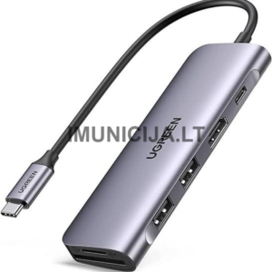 UGREEN Revodok 206 6-in-1 USB-C adapteris