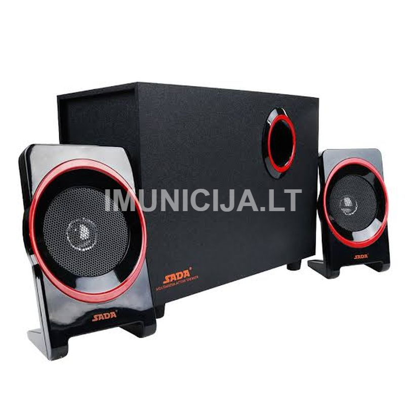 SADA SL-8018 – kompaktiška 2.1 laidinė kolonėlių sistema