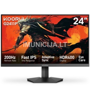 Monitorius KOORUI G2411P | 24″ | FHD | IPS | 200Hz