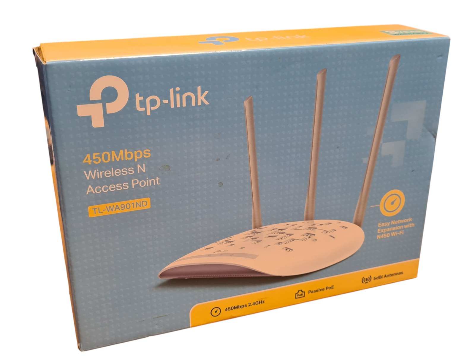 TP-Link TL-WA901ND 450 Mbps belaidžio tinklo prieigos taškas - Image 2