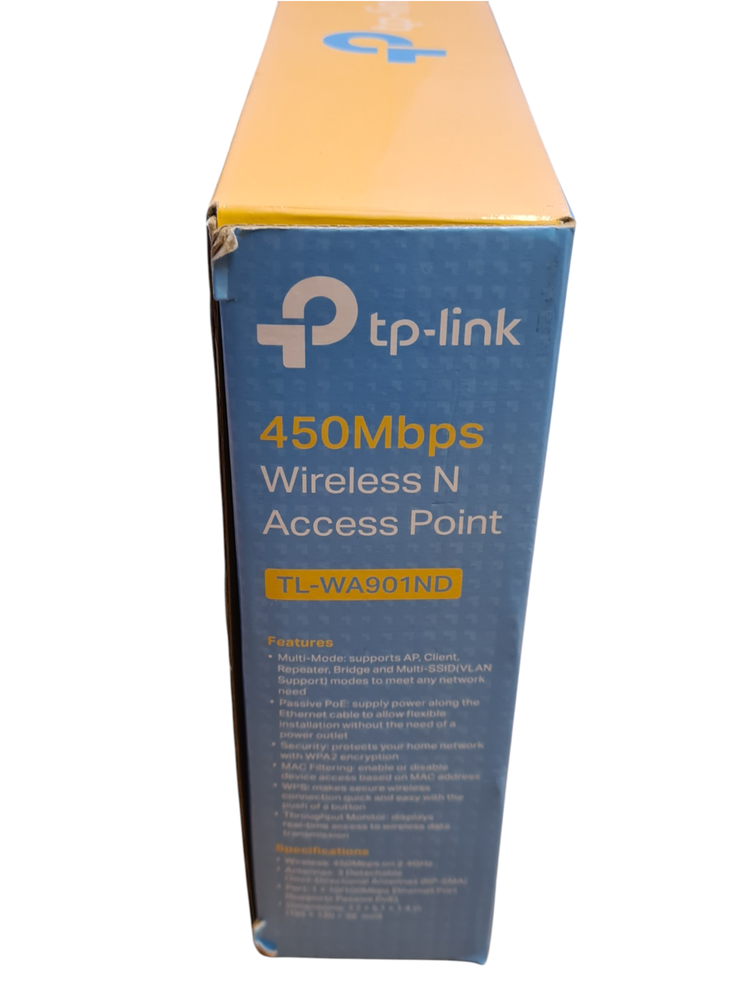 TP-Link TL-WA901ND 450 Mbps belaidžio tinklo prieigos taškas - Image 4
