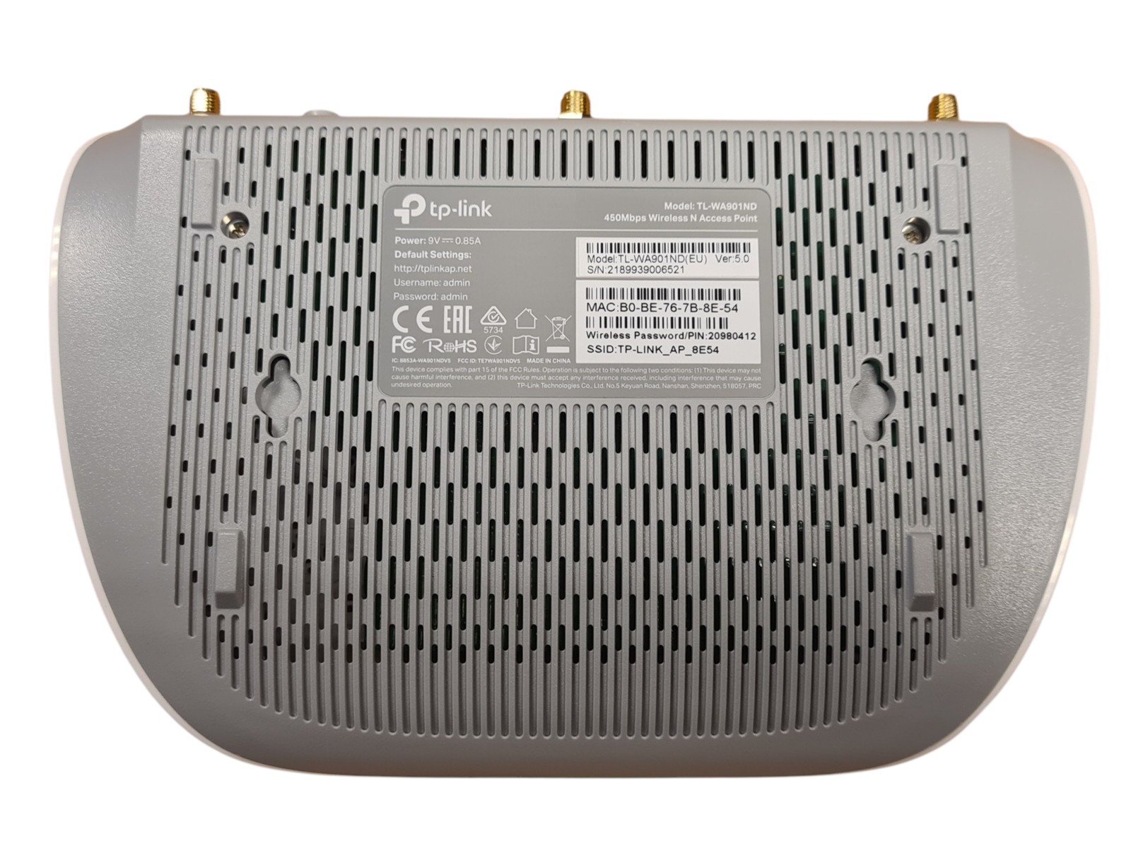 TP-Link TL-WA901ND 450 Mbps belaidžio tinklo prieigos taškas - Image 8