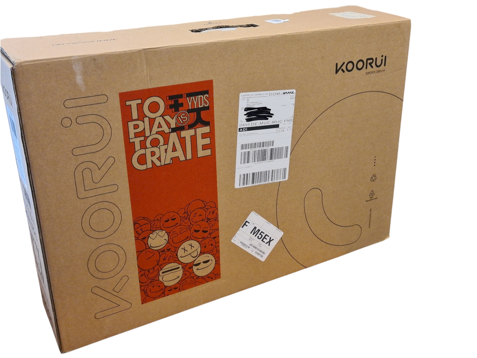 Monitorius KOORUI G2511P | 24.5″ | FHD | Fast IPS | 200Hz | - Image 9