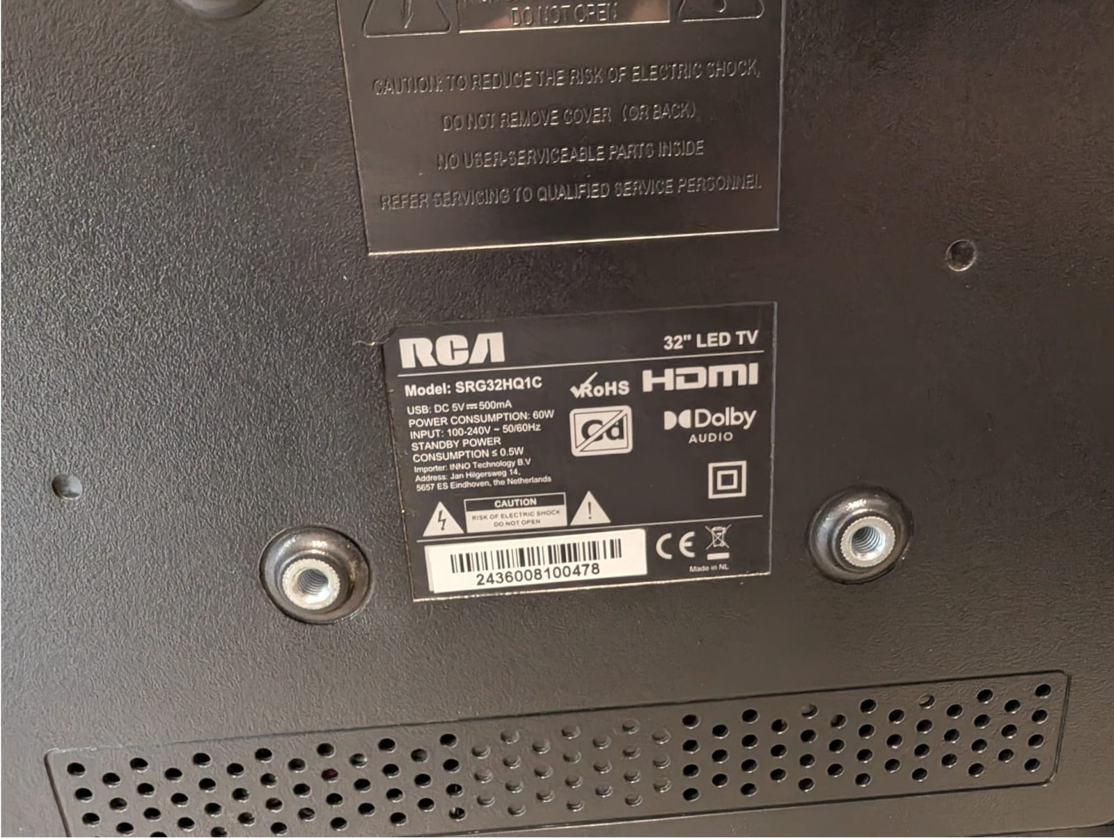 RCA SRG32HQ1C 32" LED HD Google TV - Image 3