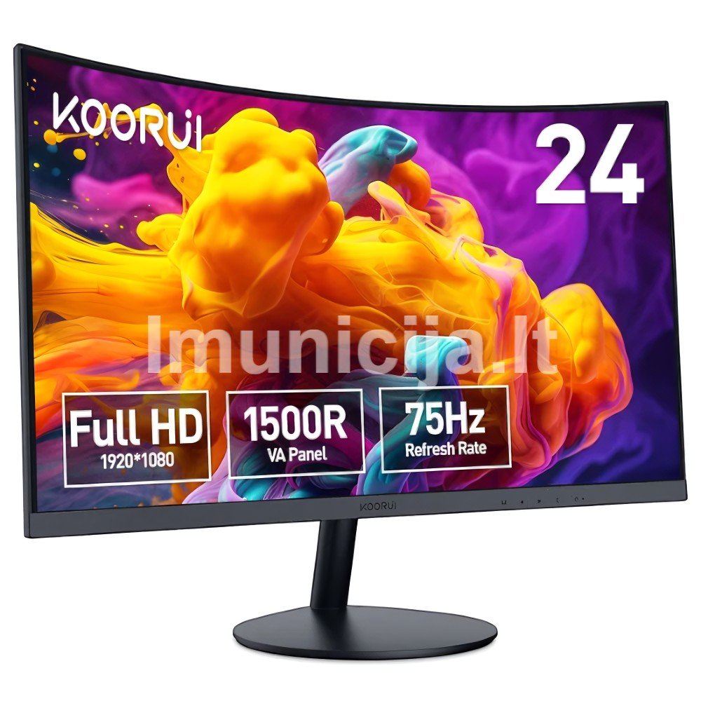 Monitorius KOORUI 24N5 | 23,6″ | Full HD | VA | 75Hz