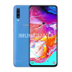 Samsung Galaxy A70 blue