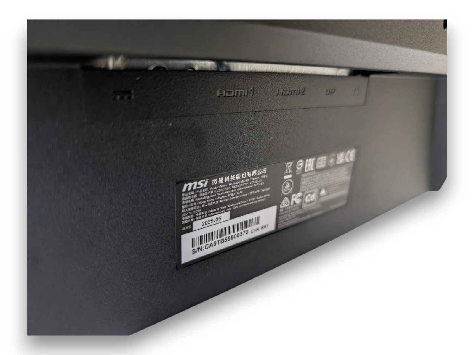 Monitorius MSI G27C4 E3 | 27″ | Full HD | Rapid VA | 180Hz - Image 3