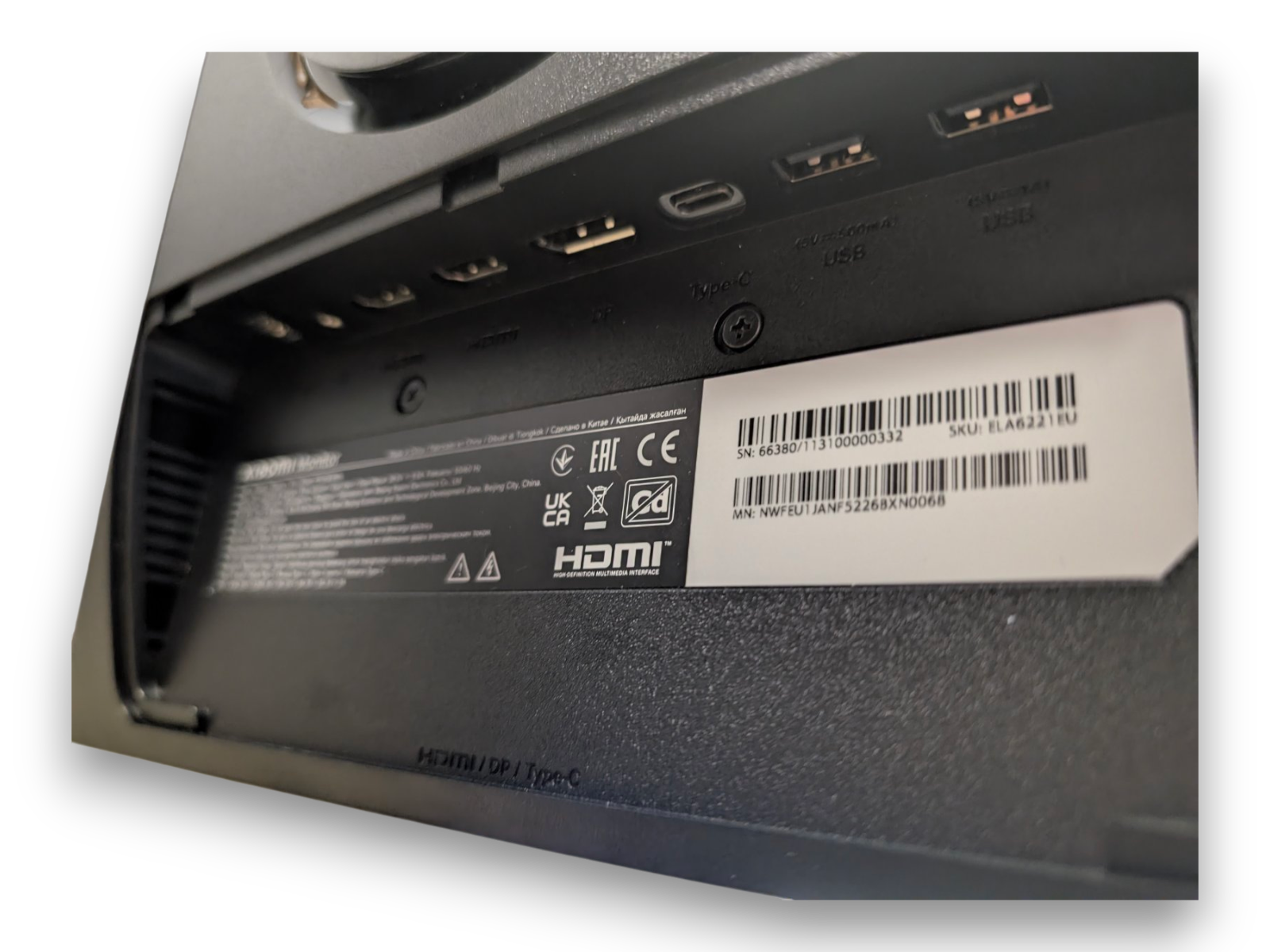 Monitorius Xiaomi A27Ui | 27″ | 4K UHD | IPS | 60Hz - Image 5