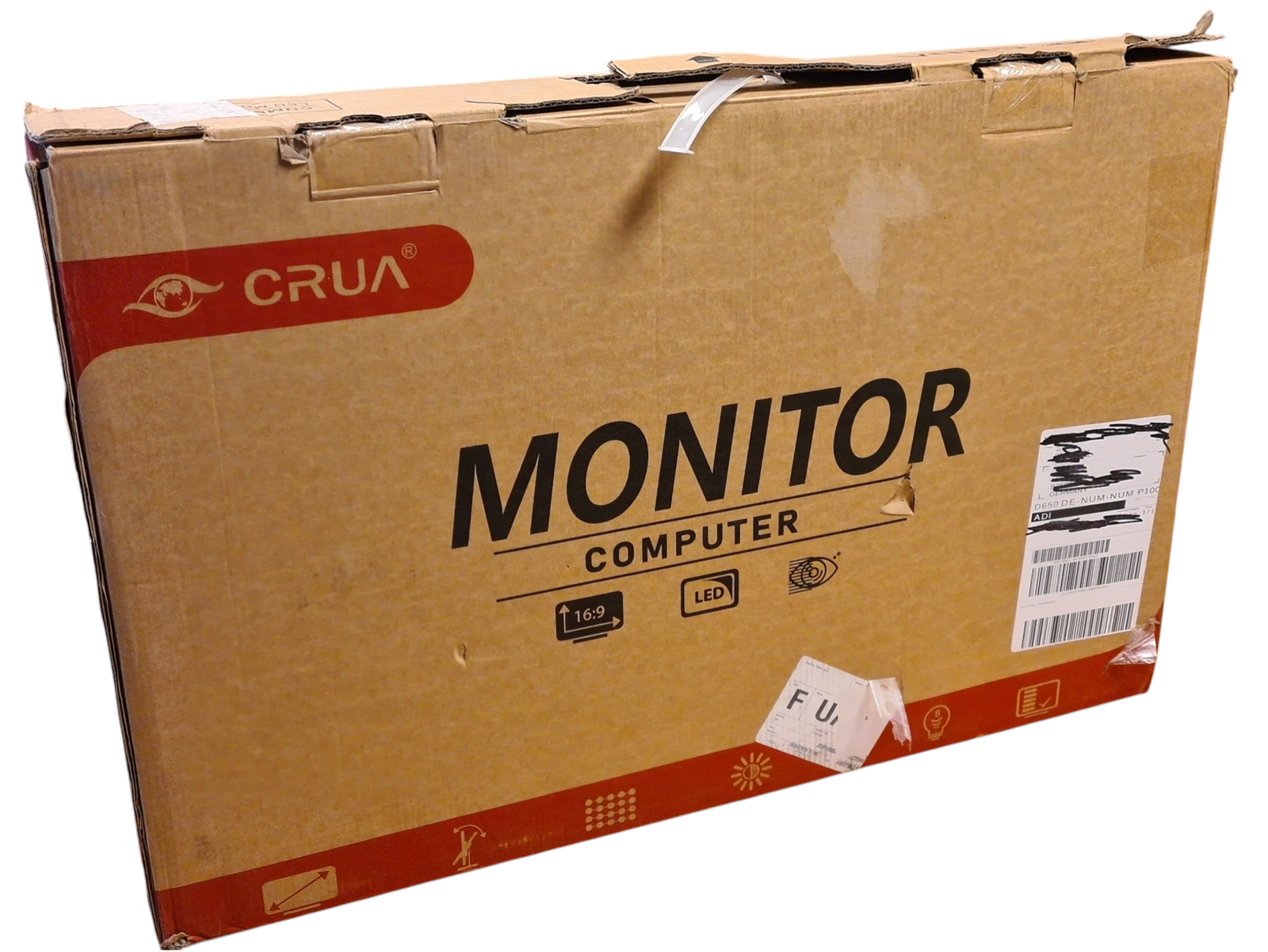 Monitorius CRUA CR270QA | 27″ | FHD | VA | 280Hz | Curved - Image 8