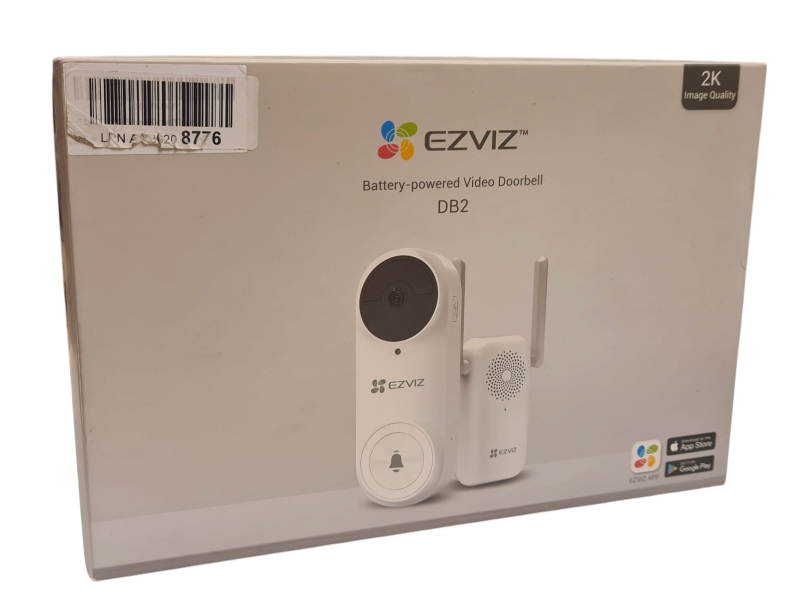 EZVIZ DB2 KIT 2K belaidis vaizdo skambutis su kamera - Image 2