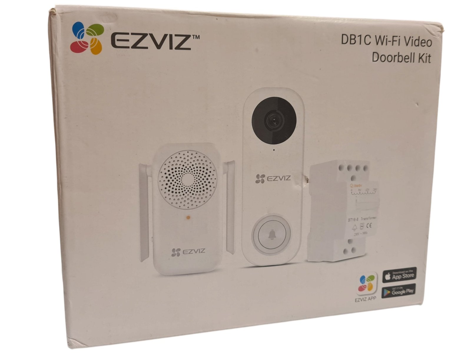 EZVIZ DB1C Wi-Fi vaizdo durų skambutis su transformatoriumi - Image 2