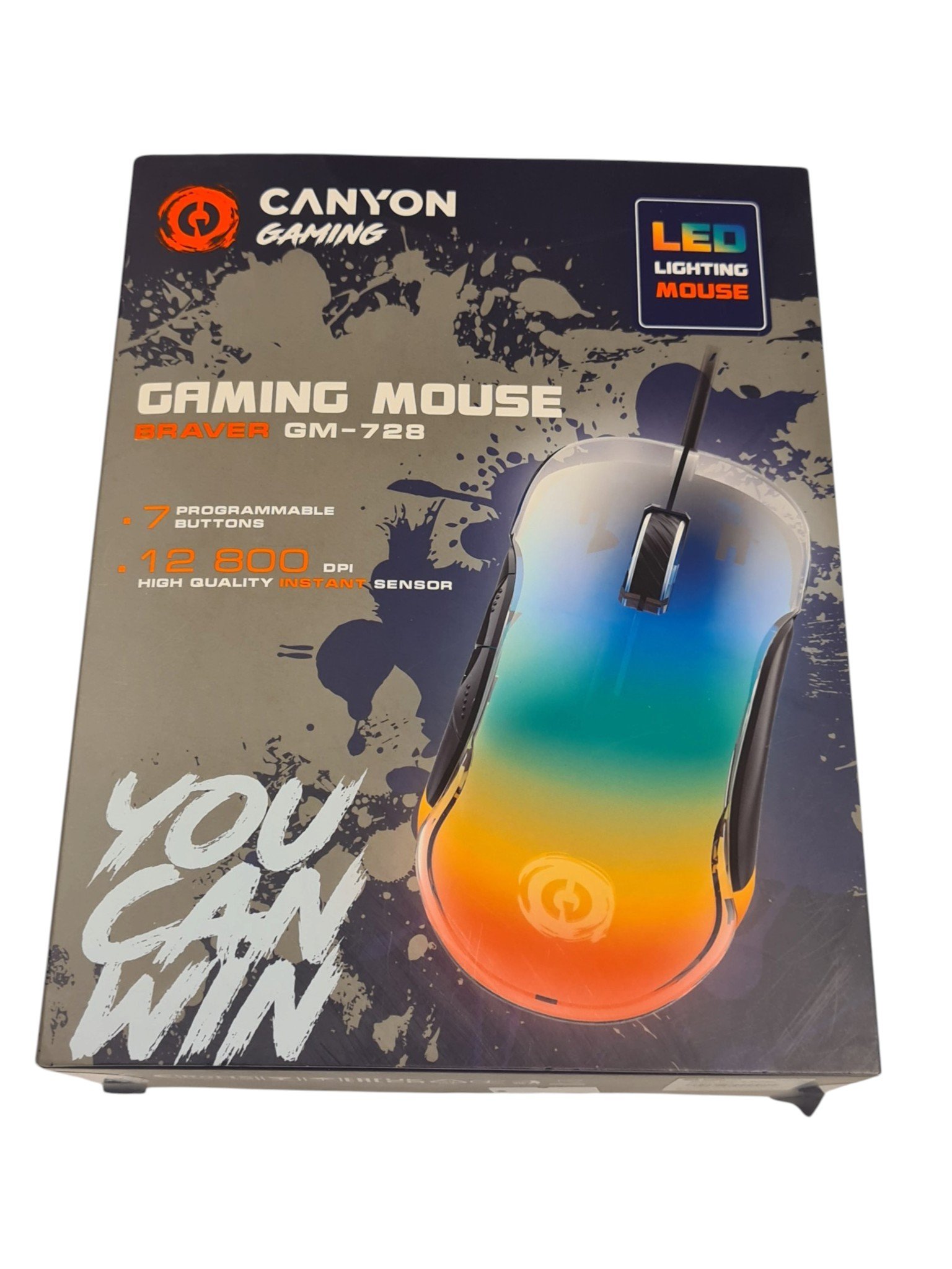 Canyon Braver GM-728 RGB žaidimų pelė - Image 2