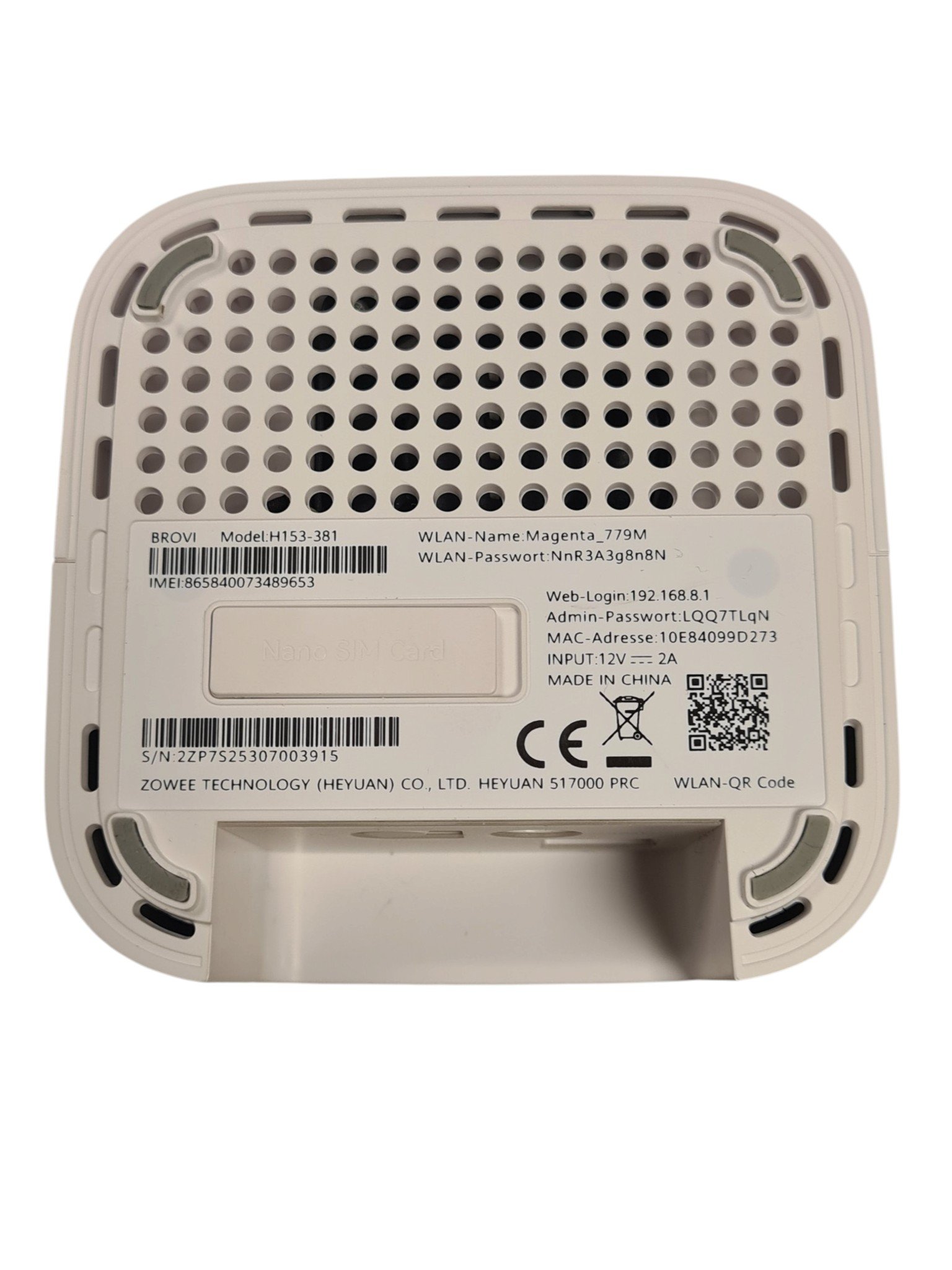Huawei (BROVI) H153-381 5G Wi-Fi 6 maršrutizatorius - Image 4
