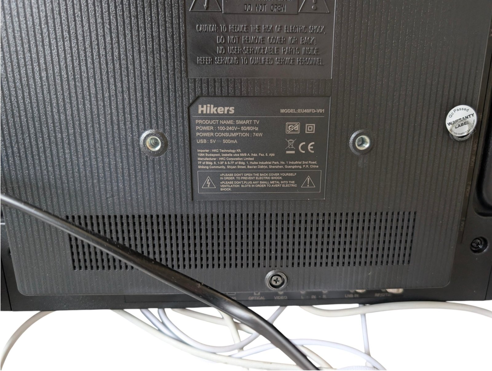 HIKERS EU40FD-V01 40" Full HD LED Smart TV - Image 3