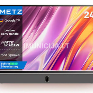 METZ MPE7000Z | 24″ | FHD | Google TV | Su integruota baterija